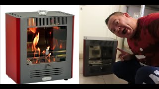 TEST RECENSIONE STUFA A BIOETANOLO SENZA CANNA FUMARIA MINI RUBY 2300 WATT BRICO IO SENZA ODORI [upl. by Tybalt]