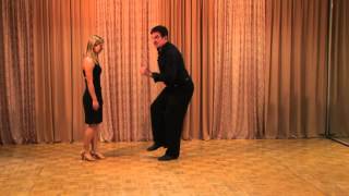 How to Jitterbug Single Swing Center Rhythm Movement [upl. by Carmelle]