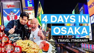 How to Spend 4 Days in Osaka  A Travel Itinerary [upl. by Hendrick]