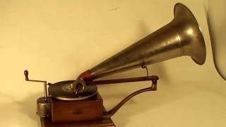 114 year old Berliner Gramophone playing record [upl. by Py]