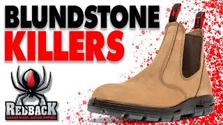 REDBACK  Most comfy boots EVER  CUT IN HALF  Blundstone Killers [upl. by Lu109]