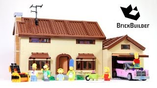 Lego The Simpsons House 71006 build and review [upl. by Norvil]