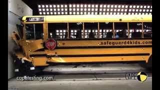 School Bus Crash Test Inside amp Out [upl. by Payne]