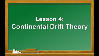 Science 10 Lesson 4 Continental Drift Theory [upl. by Dougy]