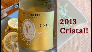 Review of 2013 Louis Roederer quotCristalquot Brut Champagne [upl. by Aisaim]