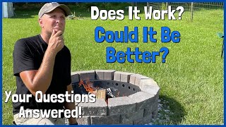 DIY Smokeless Fire Pit Review Your Questions Answered [upl. by Ahsuatal159]