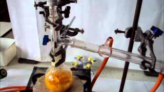 Isolation of limonene by steam distillation [upl. by Erbes]