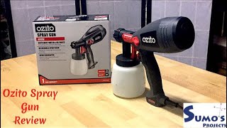 Ozito Spray Gun review [upl. by Yelserp366]