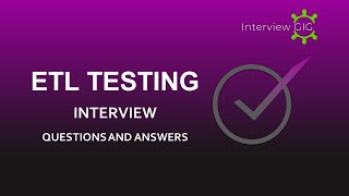 ETL Testing interview Questions and Answers ETL TestingSoftware Testing [upl. by Wilmott]