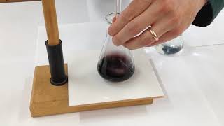 Iodine  Thiosulfate Redox Titration Demonstration [upl. by Nyleak]