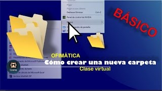 CÓMO CREAR CARPETAS EN WINDOWS 10 [upl. by Ran]