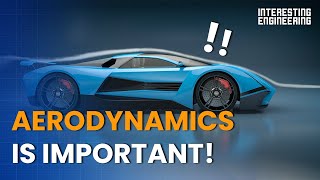 How aerodynamics help make a car go faster [upl. by Idolah]