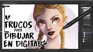 ★ TRUCOS MUY FÁCILES PARA DIBUJAR EN PHOTOSHOP  MILIKOEY [upl. by Engdahl34]