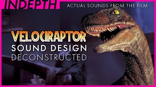 Jurassic Park Velociraptor sound design explained by Gary Rydstrom [upl. by Shayla]