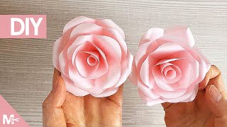 ► Cómo hacer una FLOR de PAPEL en 5 MINUTOS 😱🌺 [upl. by Vacla]