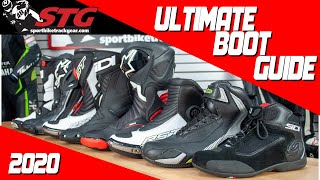 Which Motorcycle Boot Should YOU Buy  Sportbike Track gear [upl. by Ellenrahs]