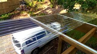 How to install polycarbonate roofing [upl. by Ragse223]