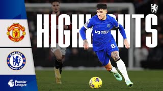 Man Utd 21 Chelsea  HIGHLIGHTS  Premier League 202324 [upl. by Sivert]