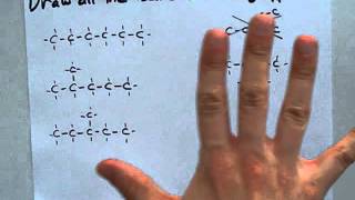 Draw the Isomers of hexane C6H14 [upl. by Argyres]