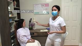 Skin Hair and Nails Assessment  Return Demonstration [upl. by Anaib]