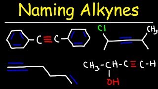 Naming Alkynes  IUPAC Nomenclature amp Common Names [upl. by Ruthie242]