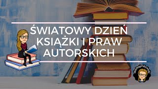 Światowy Dzień Książki  jak powstaje książka ciekawostki [upl. by Ylram]