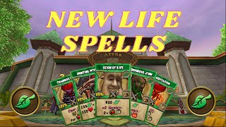 Wizard101  NEW Life Roshambo Spells [upl. by Itra]