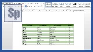 Word  Crear y editar tablas en Word Tutorial en español HD [upl. by Lahcar]