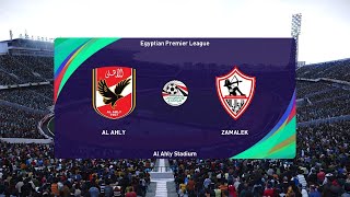 Al Ahly SC vs Zamalek SC 13072023 Egyptian Premier League PES 2021 [upl. by Livingstone]