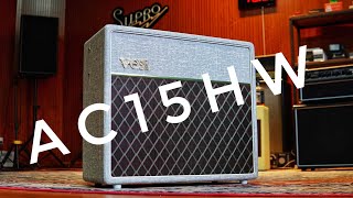 Vox  AC15HW Test～ [upl. by Tamberg46]