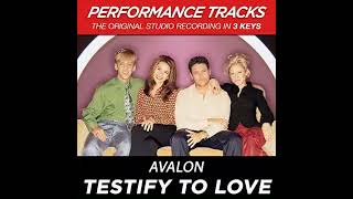 Avalon  Testify To Love [upl. by Celinda]