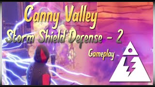 CANNY VALLEY Storm Shield Defense 2  Gameplay  Fortnite Save The World [upl. by Iretak]