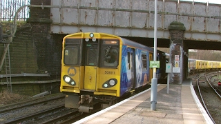 Half an Hour at 216  Birkenhead North Station 1022017  Class 507 508 terminus [upl. by Nasaj]