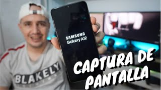 SAMSUNG GALAXY A12 📲 Como Hacer un Screenshot FÁCIL O Captura De Pantalla 👉  Orientador Movil [upl. by Ilaire]