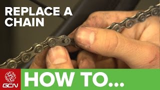 How To Replace A Bicycle Chain [upl. by Livvyy]