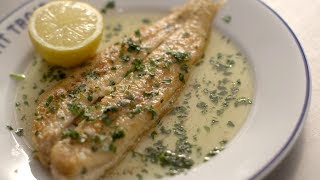 How To Make Sole Meunière With Chef Ludo Lefebvre [upl. by Burrow435]