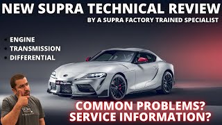 New Toyota Supra Technical review and common problems [upl. by Thirzi]