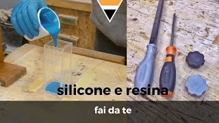 Come fare uno stampo in silicone e resina  Fai da te [upl. by Lulita]