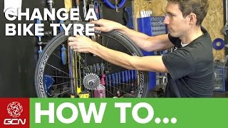 How To Change A Bike Tyre [upl. by Galer]