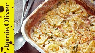 Jamies Quick Potato Dauphinoise [upl. by Ivanna]