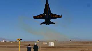 F 18 Hornet Performs Low Pass [upl. by Cece622]