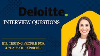 DELOITTE INTERVIEW QUESTIONS FOR ETL TESTING [upl. by Ocirnor]