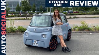 Citroen AMI Review  €6000 A car you can drive without a license Drive thru UK 4K [upl. by Yrret351]