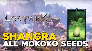 Lost Ark All Shangra Mokoko Seed Locations [upl. by Garrek]