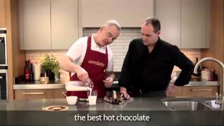 How to make a hot chocolate using an aerolatte milk frother [upl. by Vevine918]