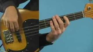 Beginner Bass Guitar Lesson Blues Basics [upl. by Hasheem]