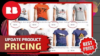 How To Change Redbubble Prices  Redbubble Product Pricing Tutorial [upl. by Eckardt]