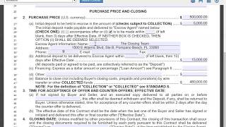 Purchase and Sales Contract 101  Writing the As Is Contract [upl. by Rotceh]