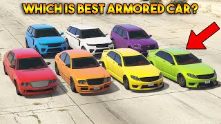 GTA 5 ONLINE  WHICH IS BEST ARMORED VEHICLE [upl. by Hanover48]