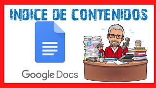 🚨Cómo crear un índice o tabla de contenidos en Google docs WORD  Curso Google Educador nivel 1 [upl. by Sivie]